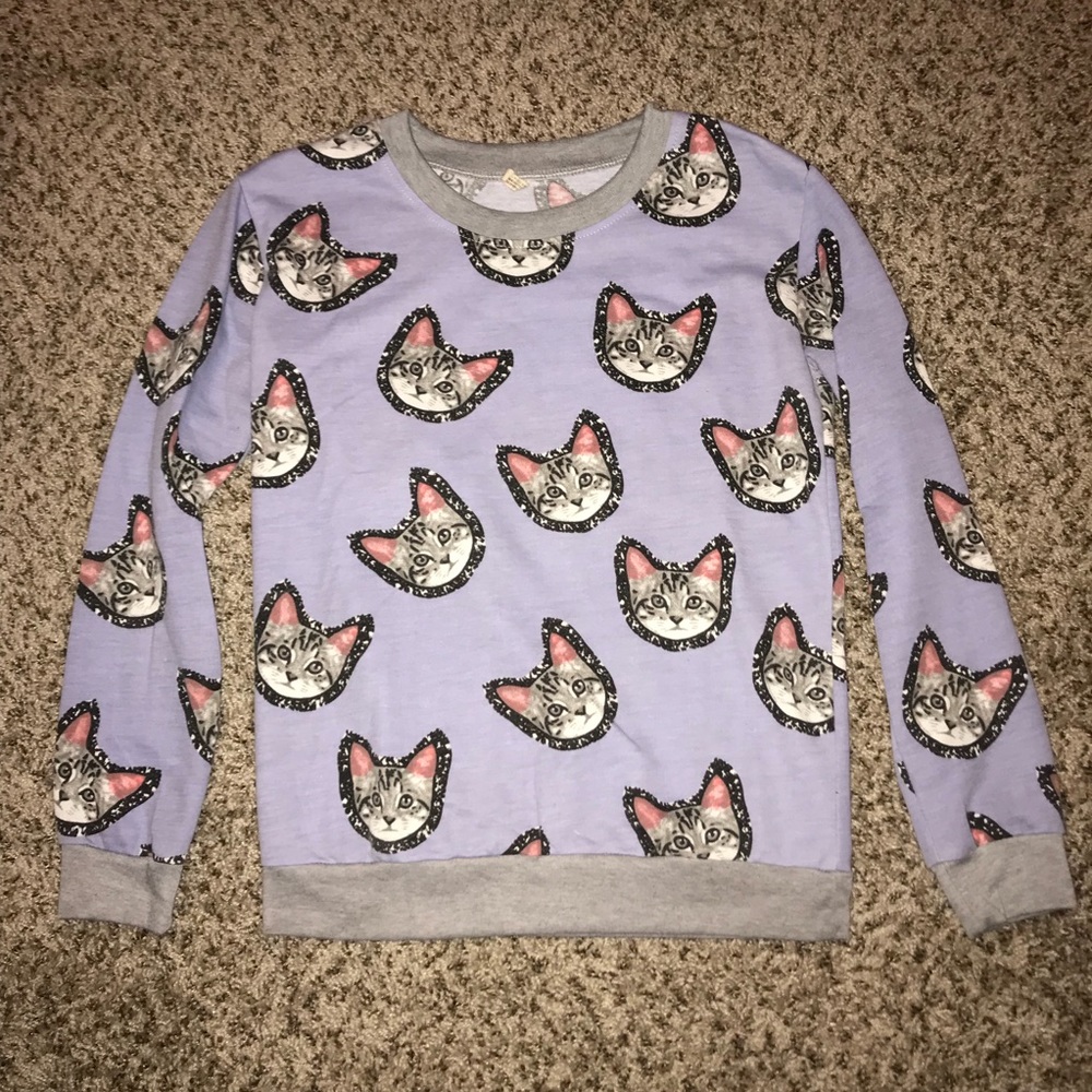 Kitty Cat Long Sleeve Shirt